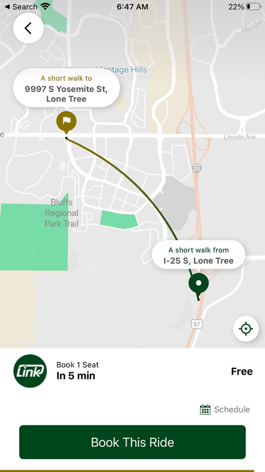 #3. Link On Demand (iOS) De: Via Transportation, Inc.