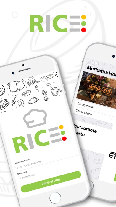 RiceApp - Admin Screenshot