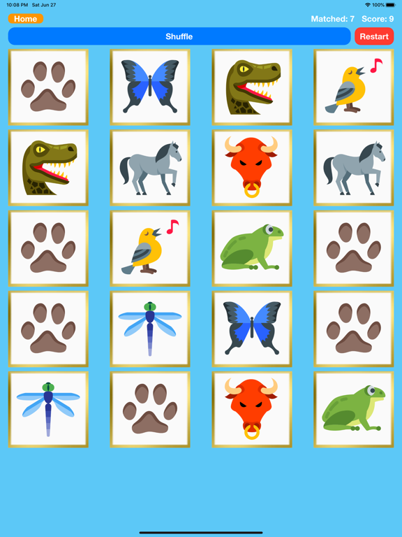 Screenshot #6 pour Animal Matching