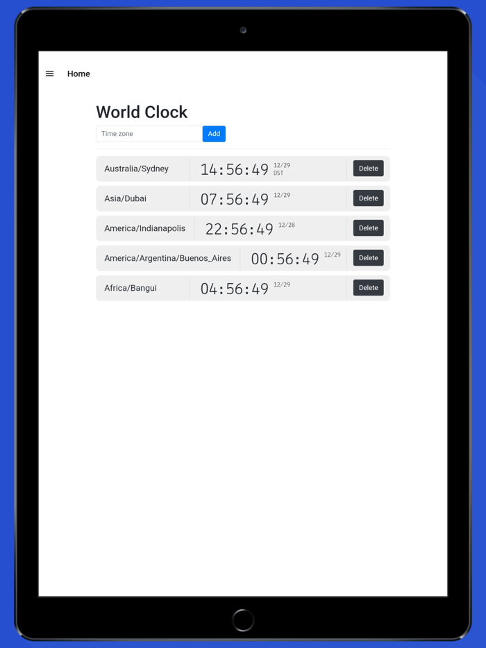 World Clock - World Time Zone