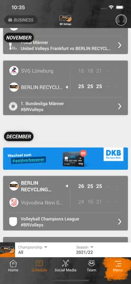 Game screenshot BR Volleys apk