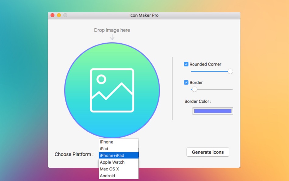 #6. Icon Maker Pro (macOS) 由: CluBees Tech