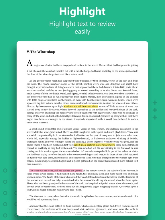 Screenshot #5 pour Gutenberg Ebook Reader