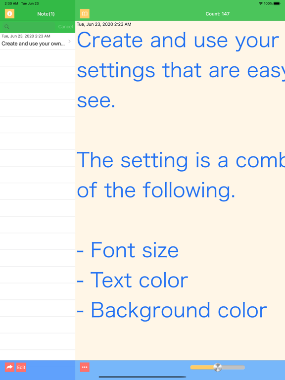 Screenshot #5 pour LegibleNote