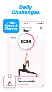 yoga - poses & classes at home iphone screenshot 2