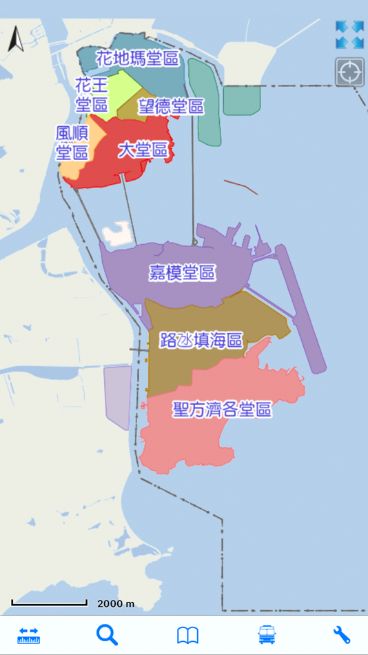 #1. 澳門地圖通 Macau GeoGuide (iOS) 由: 地圖繪製暨地籍局 DSCC