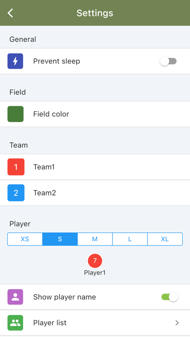 American Football Tactic Board Screenshot