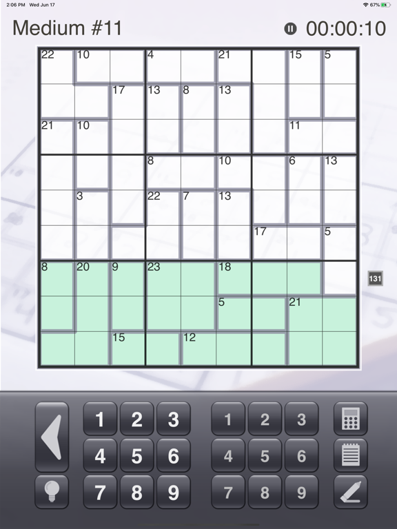 Killer Sudoku! iPad screenshot 4 - Games app