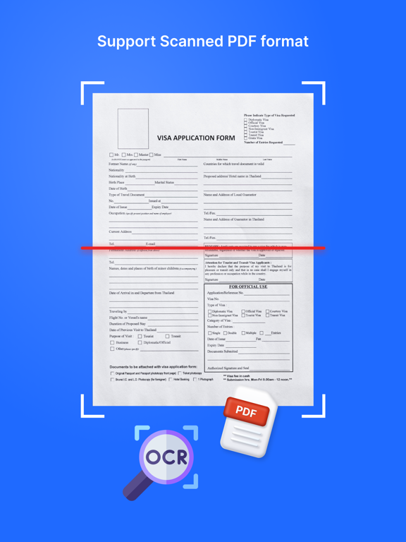 DeftPDF Document Translator iPad screenshot