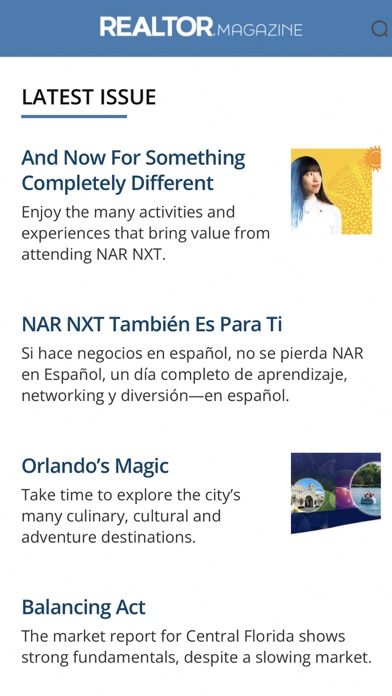 REALTOR® Magazine Screenshot