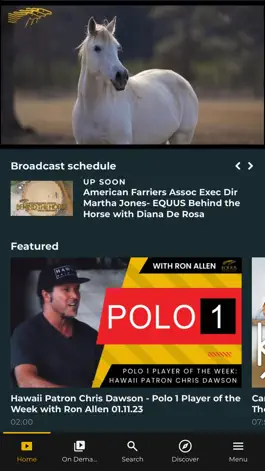 Game screenshot EQUUS Television Network apk