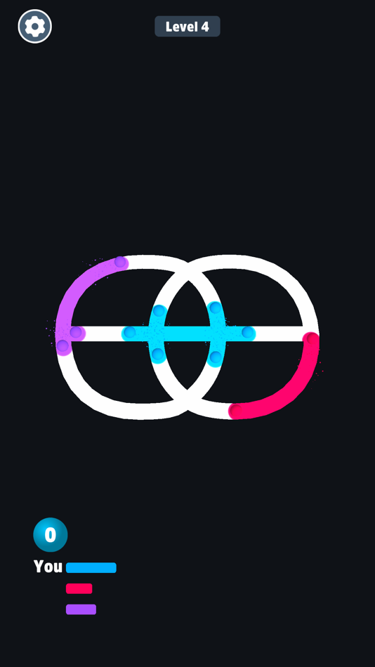 #2. Colored Lines: Path Puzzle (iOS) 来自: omer cetin