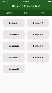 g1 driver's test -ontario 2024 iphone screenshot 1