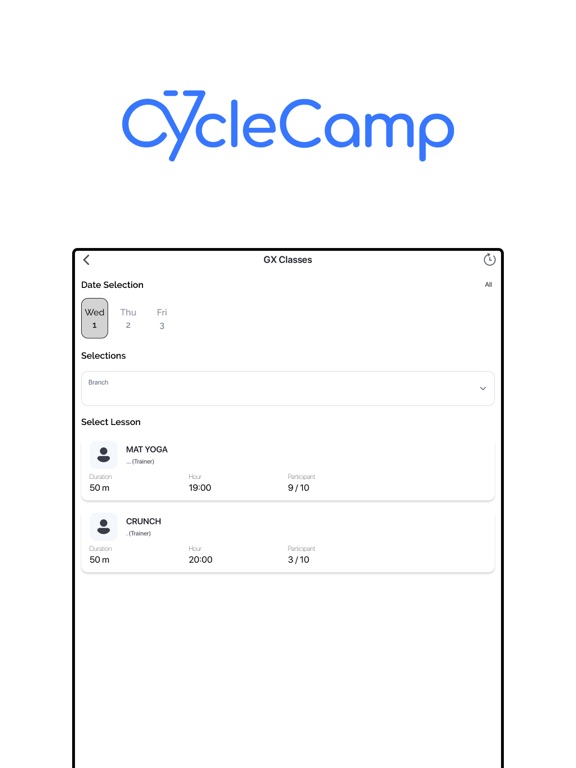 Screenshot #5 pour CycleCamp