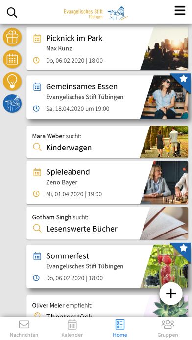 Evangelisches Stift Tübingen Screenshot