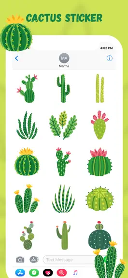 Game screenshot Dessert Cactus Stickers mod apk