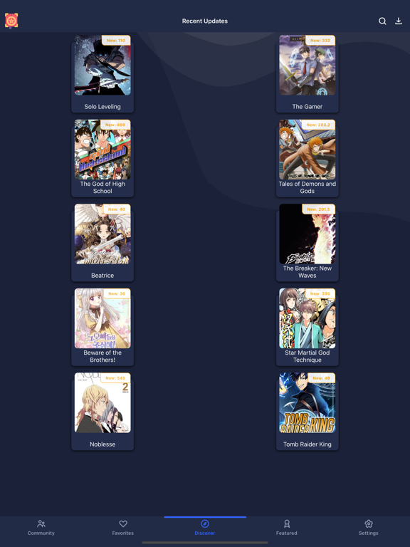 Screenshot #4 pour Manga UP!