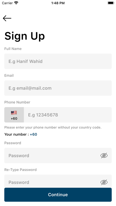 AFM Express Consumer App PC 용