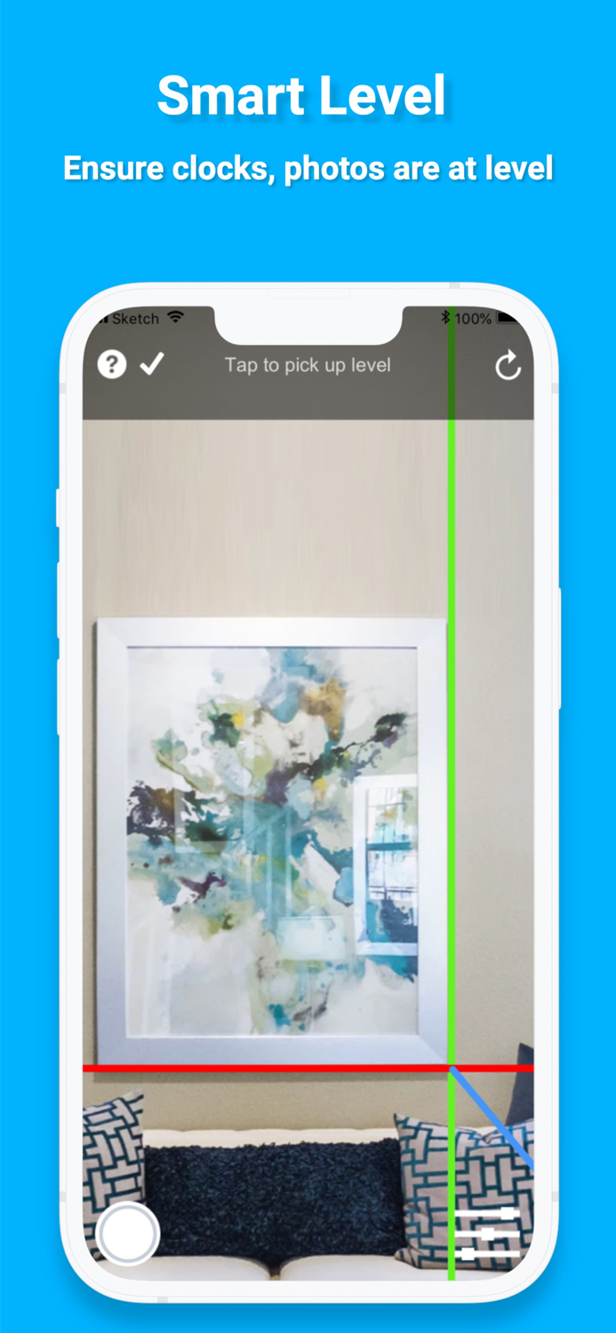 Measuring Tape App with Camera