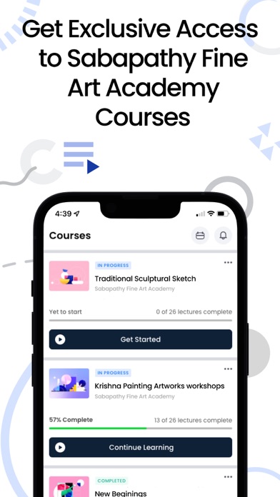 Sabapathy Fine Art Academy Screenshot