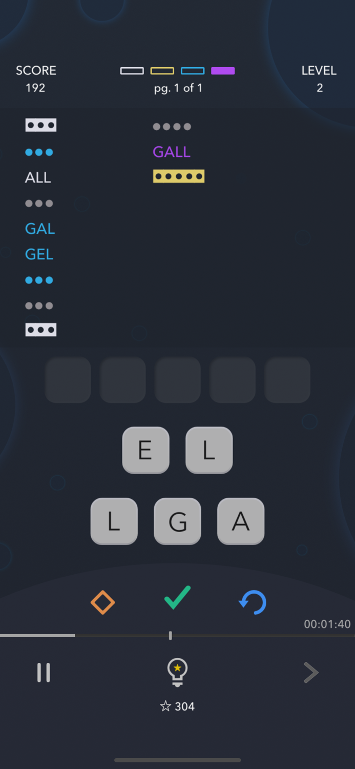 100 Words 2 - Anagrams