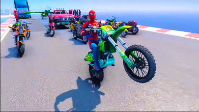 Superhero Moto Stunts Avengers Screenshot