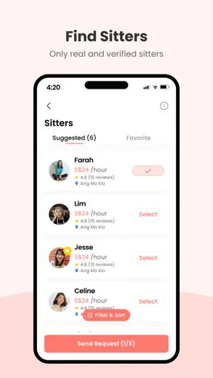 Aunty: Childcare On-demand screenshot 3