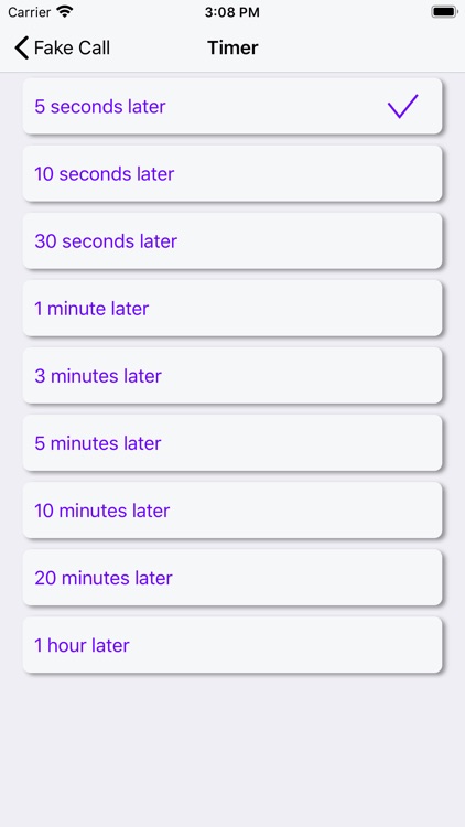 Fake Call Practice & Training