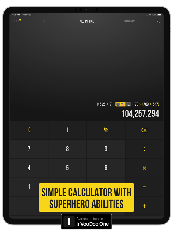 Screenshot #1 for Calcularium