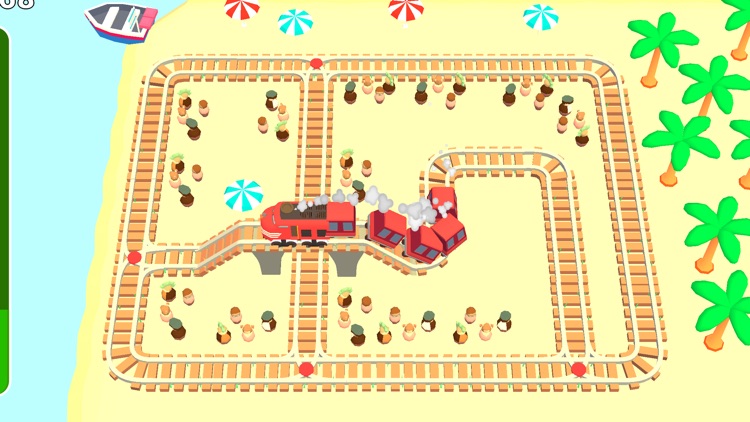 Train Games Racing Car Puzzle