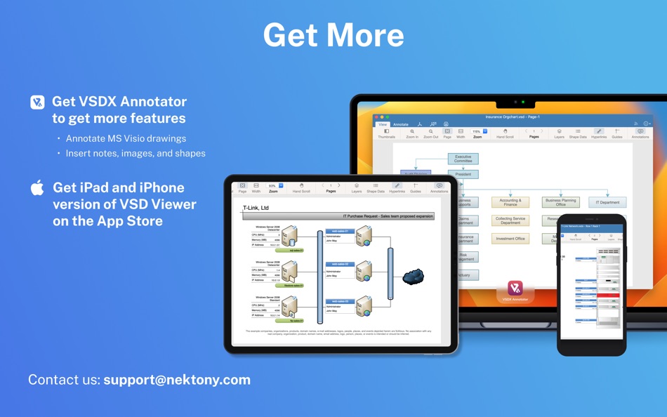 #5. VSD Viewer for Visio Drawings (macOS) De: Nektony LLC