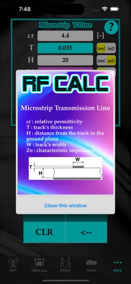 Game screenshot RF-CALC apk