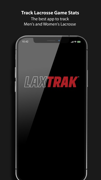 LaxTrak - Lacrosse Game Stats Screenshot