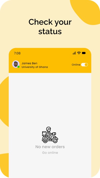 Campus Eats Courier Screenshot