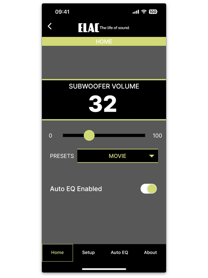 ELAC SUB Control 3.0