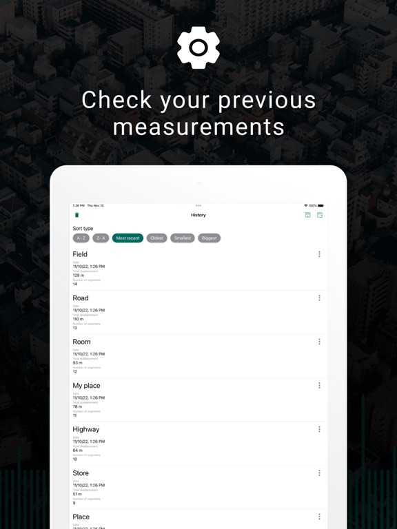 App screenshot