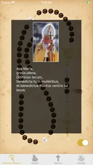 interactive rosary in latin iphone screenshot 2