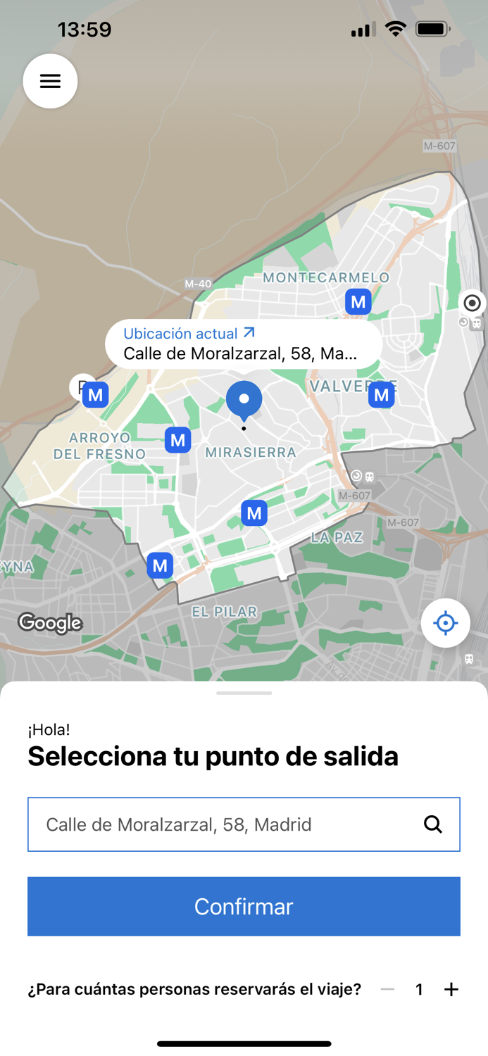 EMT Smart Bus Madrid