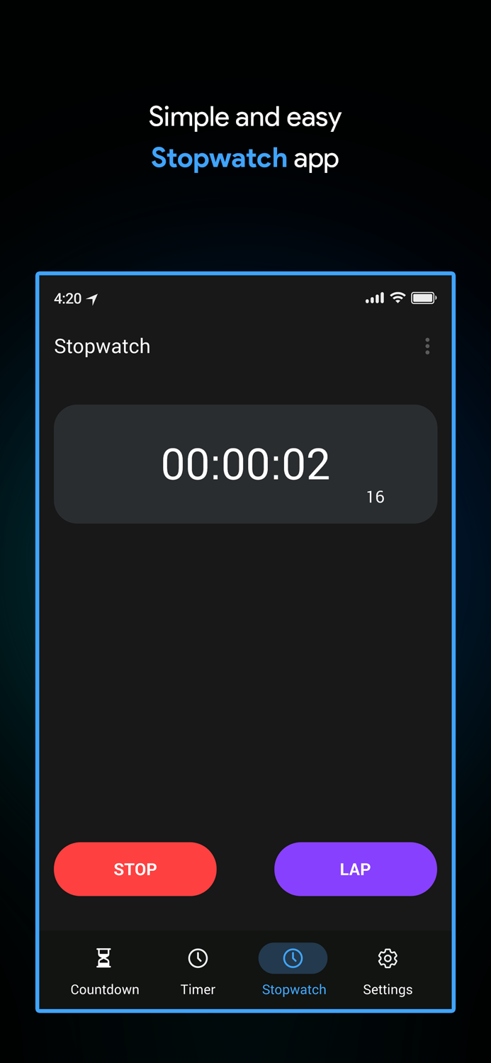 Countdown  Stopwatch and Timer
