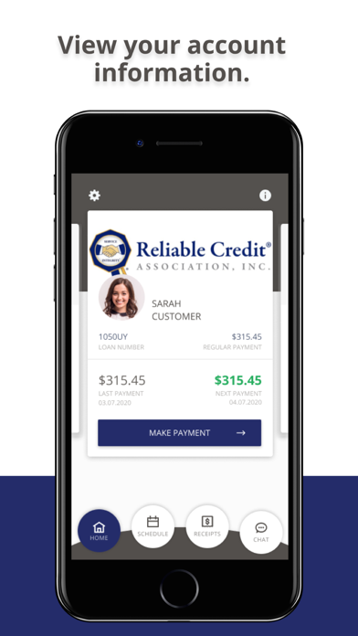 Reliable Credit Screenshot