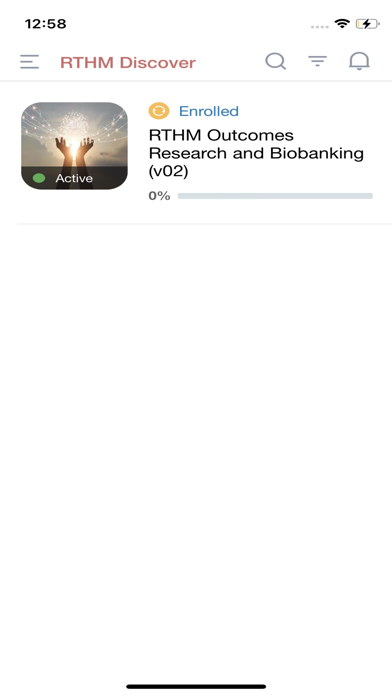 RTHM Discover Screenshot