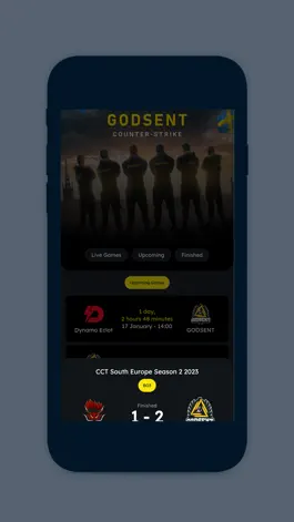 Game screenshot Godsent - Schedule & Scores hack