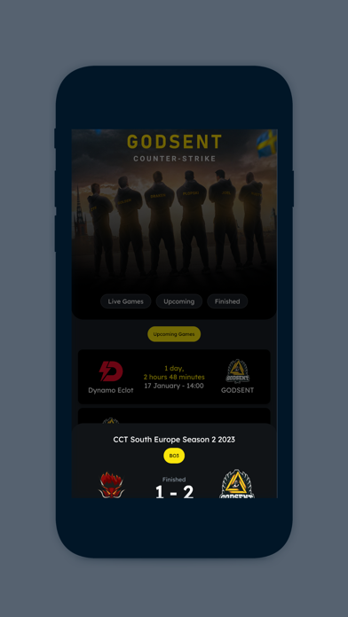 Screenshot #3 pour Godsent - Schedule & Scores