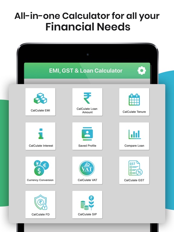 Screenshot #4 pour EMI, GST & Loan Calculator