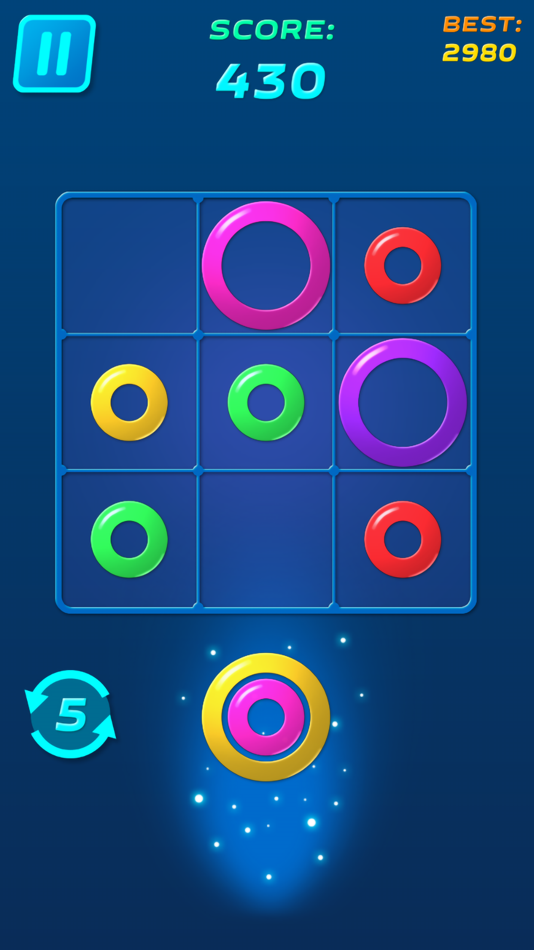 #5. Color Rings: Match Puzzle (iOS) 来自: Alexander Maslennikov
