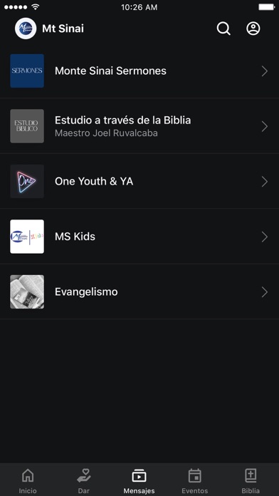 Iglesia Monte Sinai Screenshot