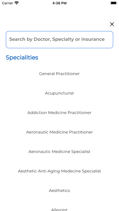 IZI Health Screenshot
