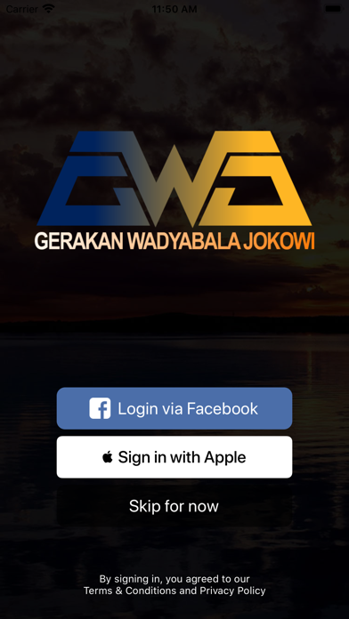Screenshot #1 pour GWJ - Gerakan Wadyabala Jokowi