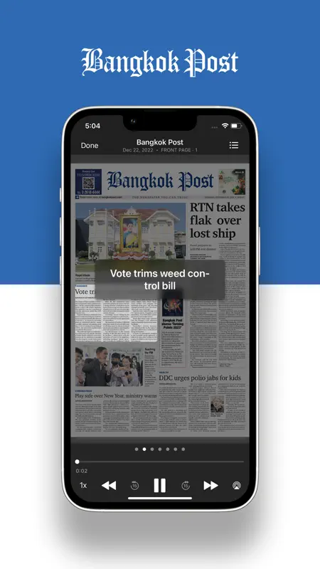Bangkok Post Epaper screenshot 4 of 5