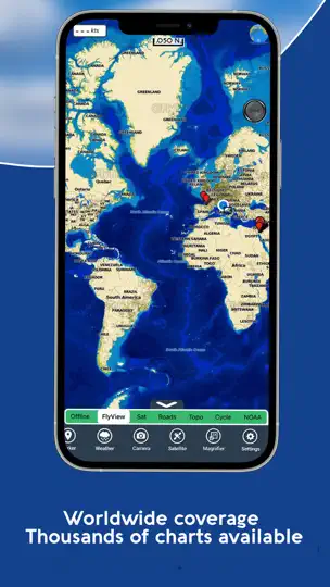AIS Maps: Marine & Lake Charts iPhone-skjermbilde 5